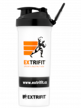 EXTRIFIT Shaker Triple 600 ml transparent